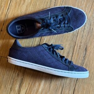 Cole Haan Margo Navy Blue Women’s Eyelet Lace-up Tennis Shoes Size 9B